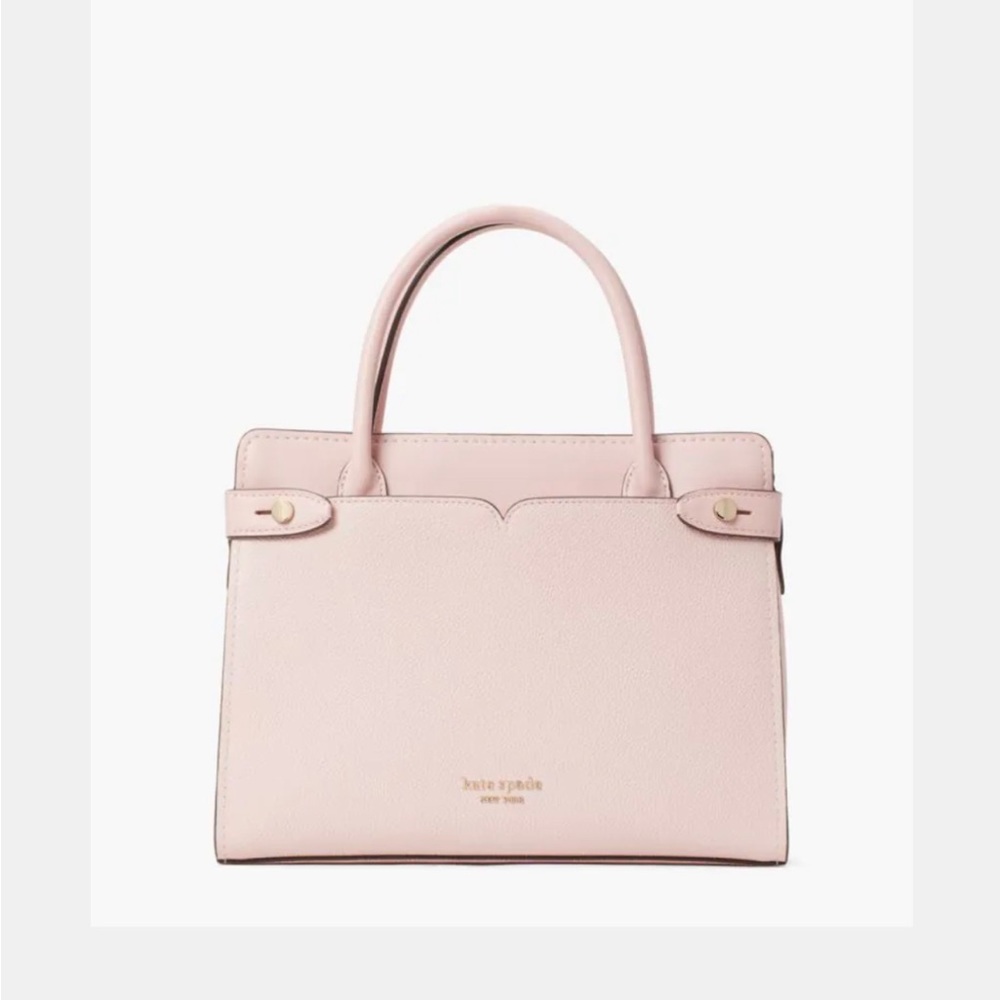 kate spade classic medium satchel light pink